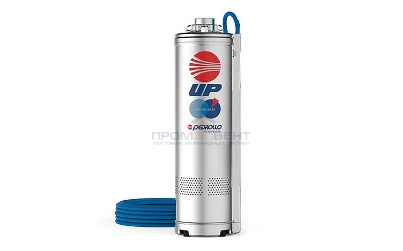 Насос колодезный Pedrollo UP 8/3 (1,1 кВт, Qmax 180 л/мин, Hmax 38 м, 3x400В, без поплавка)