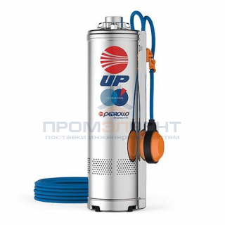 Насос колодезный Pedrollo UPm 4/3-GE (0,55 кВт, Qmax 120 л/мин, Hmax 39 м, 1x230В, с поплавком)