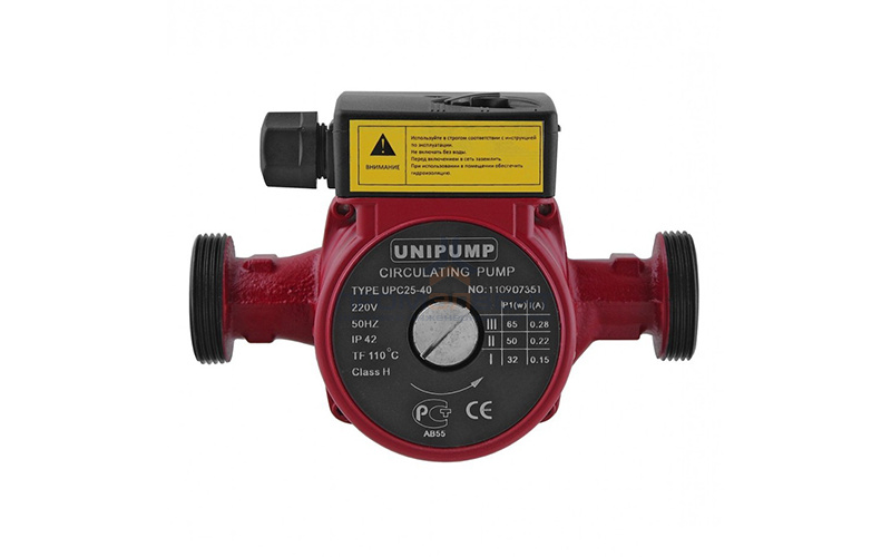 Насос циркуляционный UNIPUMP UPС 25-200 230 (1,0 кВт, Hmax 20 м, Qmax 200 л/мин, однофазный)