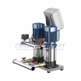 Насосная станция Pedrollo COMBIPRESS CB2-MK 3/6-N - 2x1.5кВт(3x230/400 В,Qmax 160л/мин,Hmax 100м)