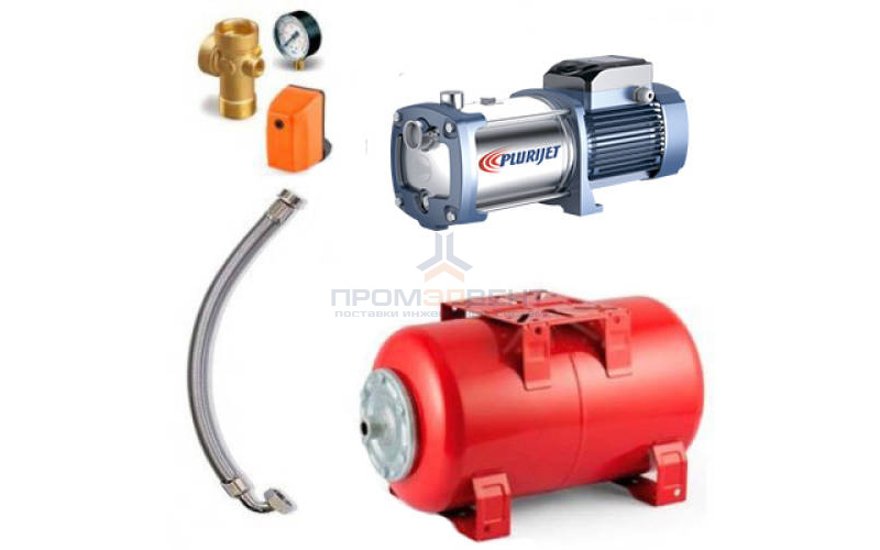 Насосная станция Pedrollo HYDROFRESH PLURIJETm 3/200-N-24CL - 1,10 кВт (Qmax 200 л/мин, 1x230В)