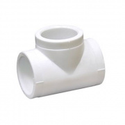 Тройник Fusitek - 25 (для полипропиленовых труб под пайку, цвет белый)
