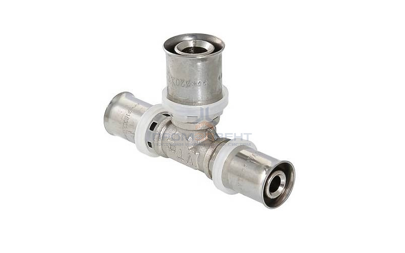 Тройник переходной VALTEC VTm.231 - 26 x 32 x 26 (прессовой, для металлопластиковых труб)