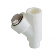 Фильтр грубой очистки KALDE - 32 (под пайку внутренняя/наружная для полипропиленовых труб, белый)