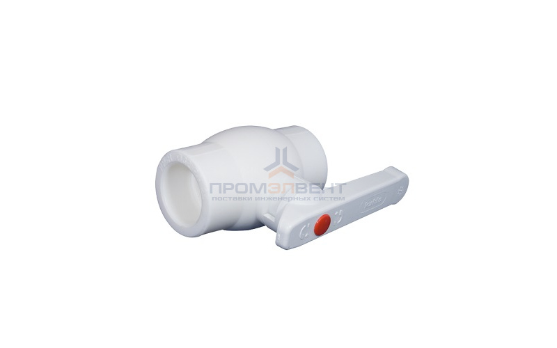 Кран шаровой KALDE - 40 (Пайка/Пайка, для полипропиленовых труб, ручка-рычаг)