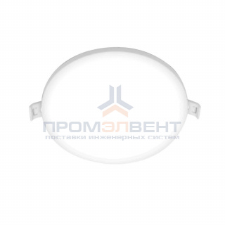 06-20 Светодиодная панель встраиваемая круглая 220В, 15Вт, CRI:80Ra, 1200Лм, Ф145/129,  алюминиевый корпус, изолированный драйвер,4500К