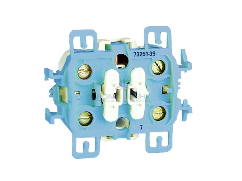 Проходной одноклавишный выключатель с 3-х мест (перекрёстный) 10А 250В, Simon 73 Loft