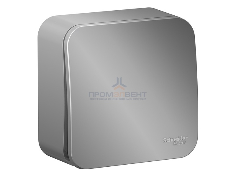 Выключатель 1-клавишный (cх.1) Blanca Schneider Electric 10А 250В алюминий