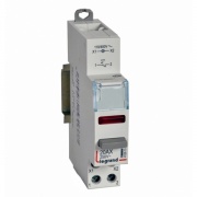 Кнопочный выключатель Legrand с фиксатором НЗ красный рассеиватель