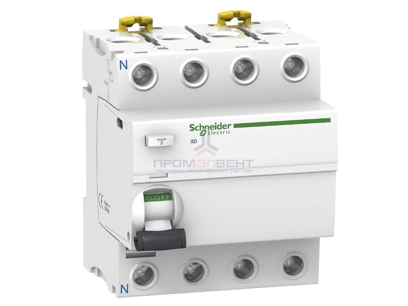 УЗО Acti 9 iID 4П 40A 30mA AC Schneider Electric
