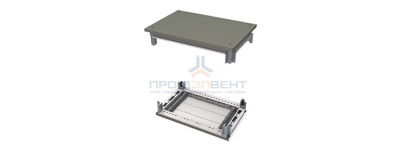 Комплект, крыша и основание, для шкафов CQE, 1600 x 600мм