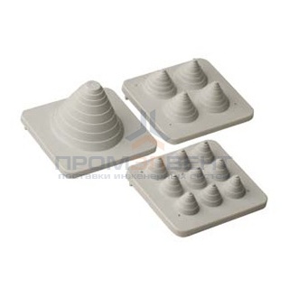 Кабельный ввод (мембранный), 4х21мм (кол-во отверстий4, макс. диаметр21мм), 1 комплект (20 шт.)